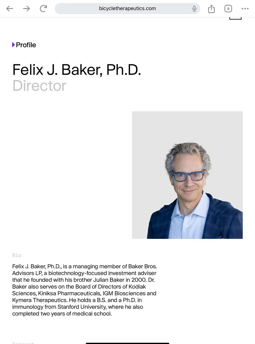 nuere's tweet photo. Couldn’t harm to have Felix Baker on the board! $BCYC https://t.co/5okU50tHYp