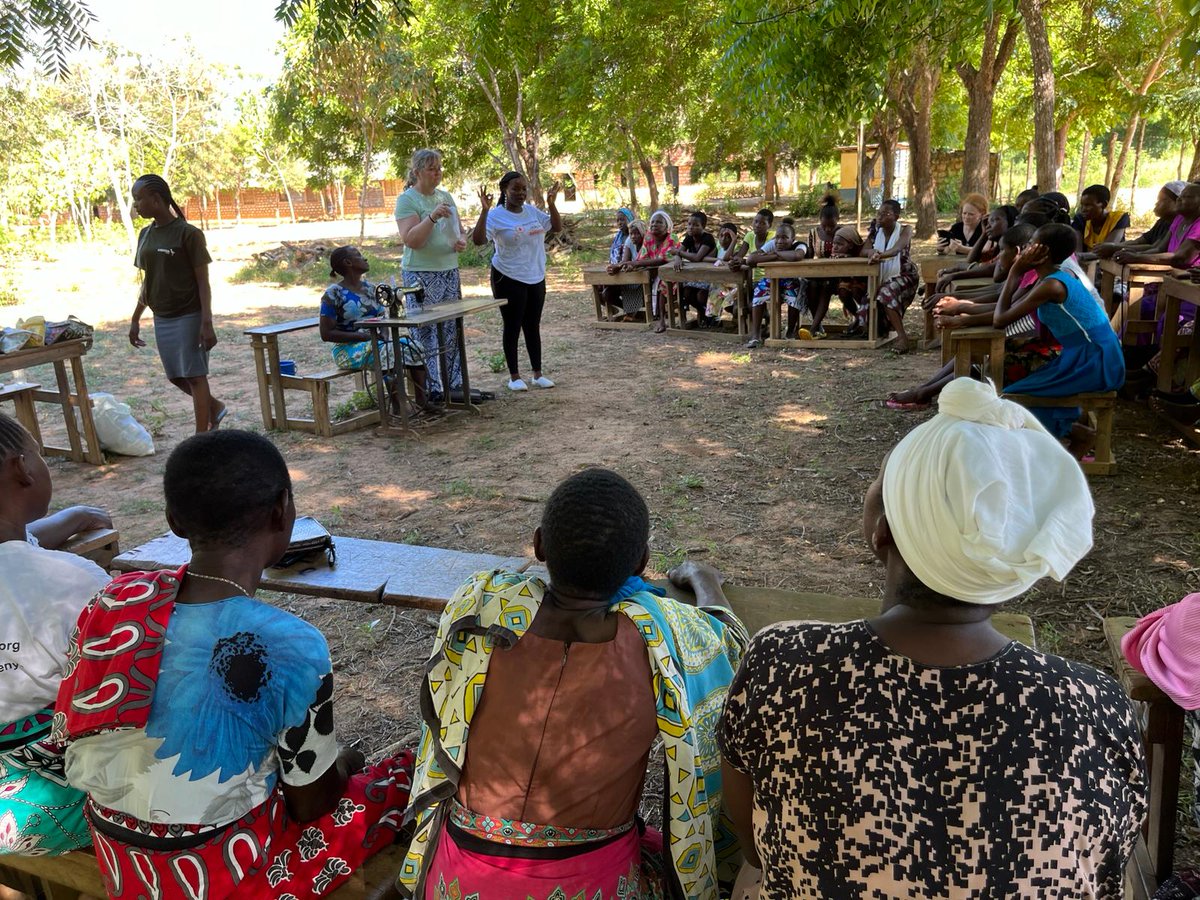 We appreciate the efforts pulled through by the @GoMADNOW to provide reusable sanitary towels to our communities at Boga Machuko and Mijomboni and conducting menstrual health awareness session while teaching on how #ecofriendly the reusable towels are. #conservation