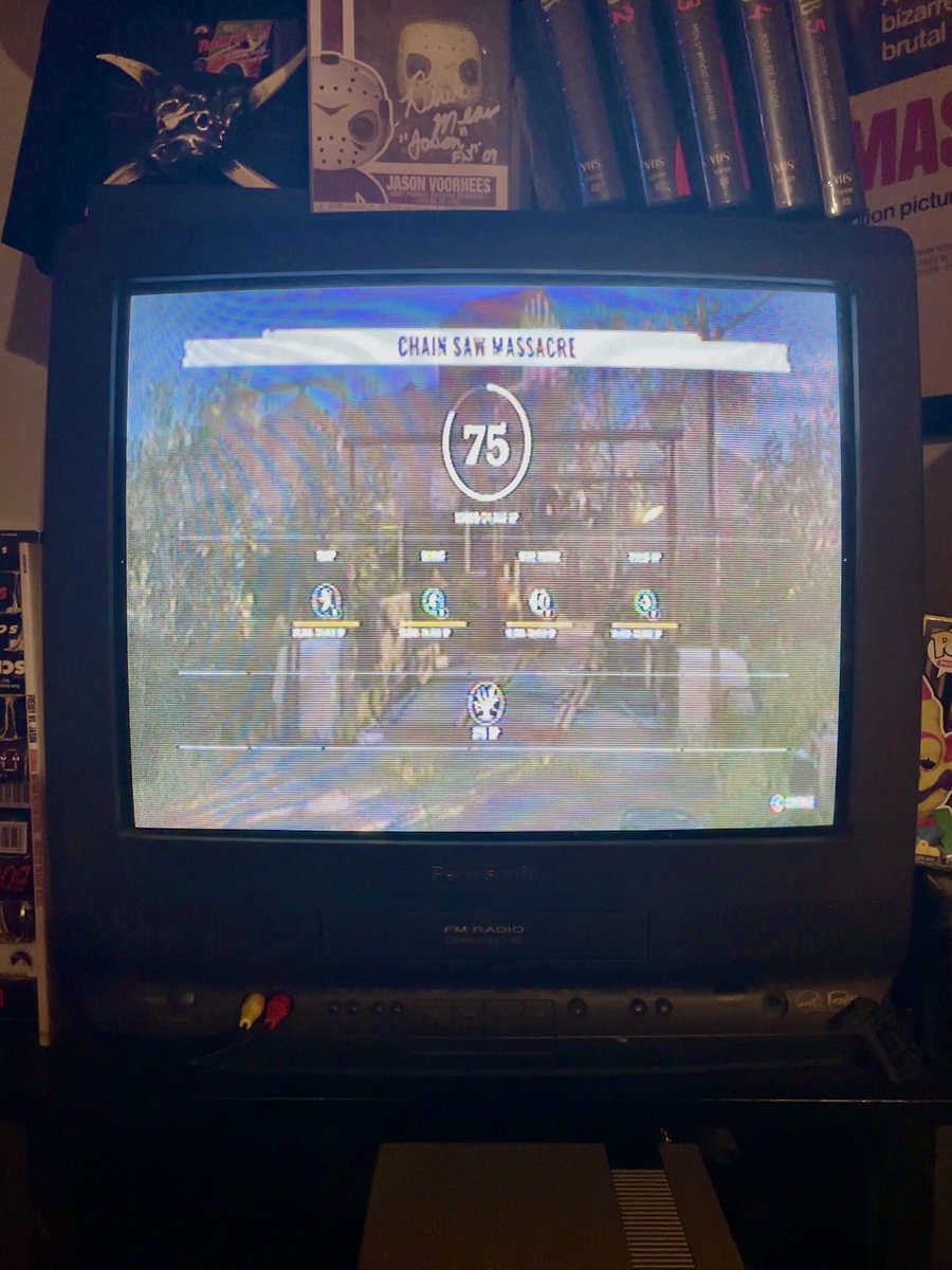 SlashNCast's tweet image. I woke up this morning, sat on my office floor, and got a Perfect Family Win on a 19 inch CRT TV. 

Get with the times, people.