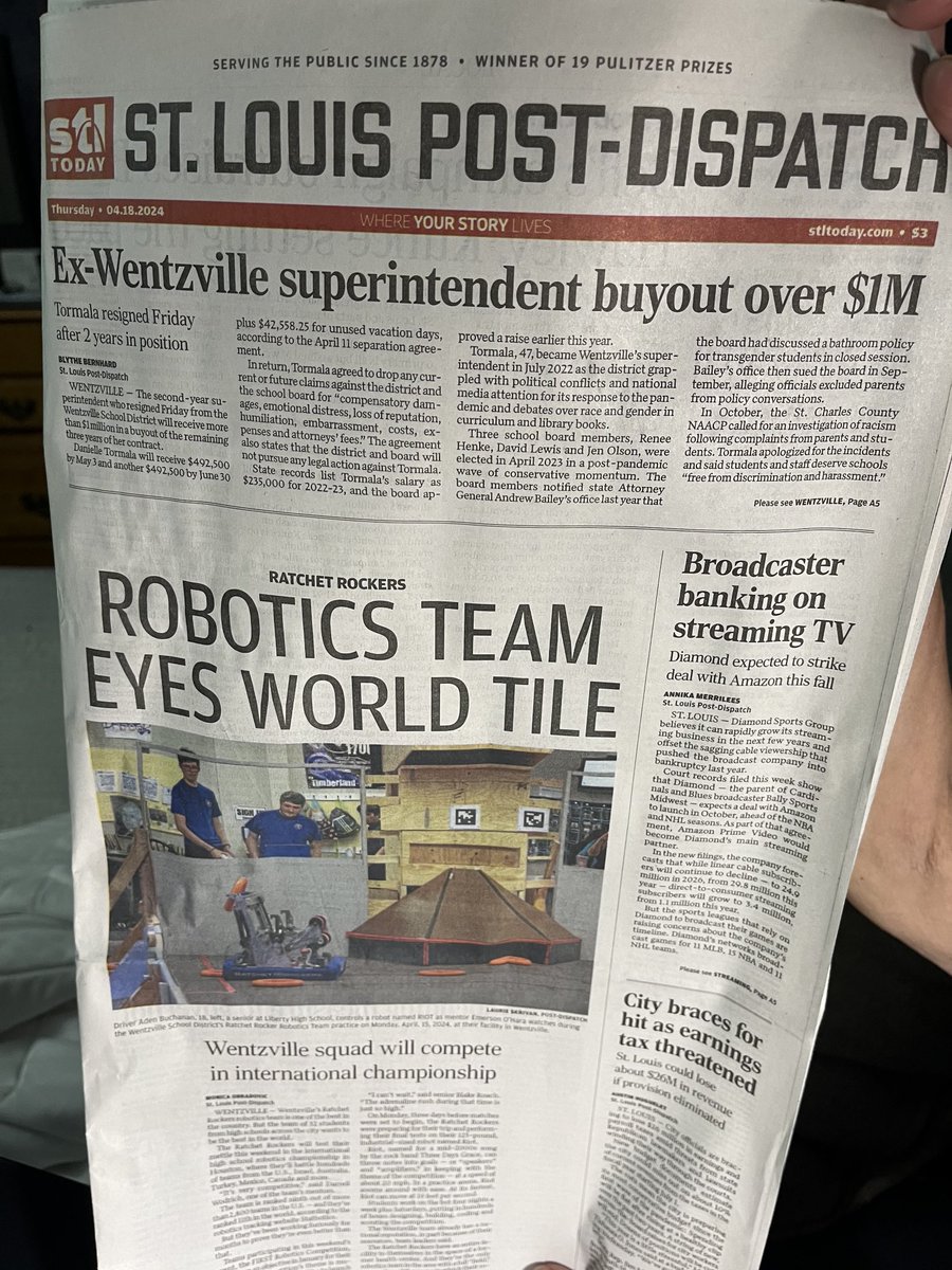 Spelling competition next up! #STL #Donnybrook ⁦<a href="/stltoday/">St. Louis Post-Dispatch</a>⁩