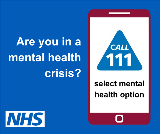 Need urgent support for your mental health? An additional way to contact crisis services is to call 111 and select the mental health option to talk to a mental health professional. Find out more on our website: cnwl.nhs.uk/news/nhs-111-a…