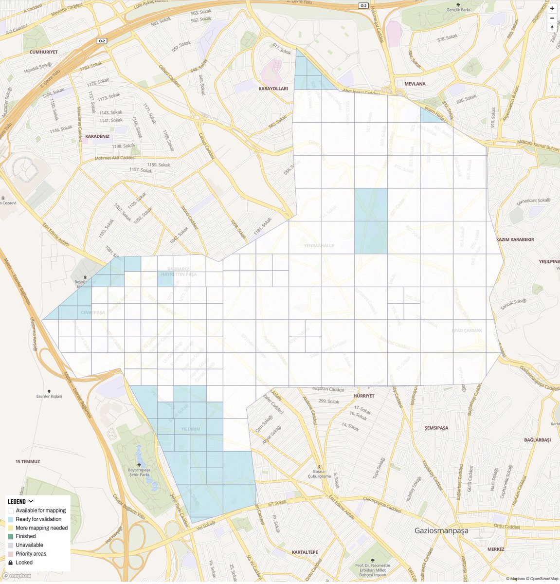🚨 New @hotosm TM project Alert! We launched new project in Istanbul as part of our earthquake preparedness effort. Previously we mapped more than 39 thousands buildings with 73 volunteers. Map with us: tasks.hotosm.org/projects/16415