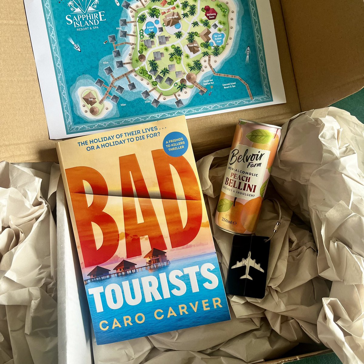 You know I love a destination thriller so I was really excited to get a copy of #BadTourists by @carverofbooks along with some fabulous goodies! It’s out on 4th July so get your pre-orders in now @TransworldBooks