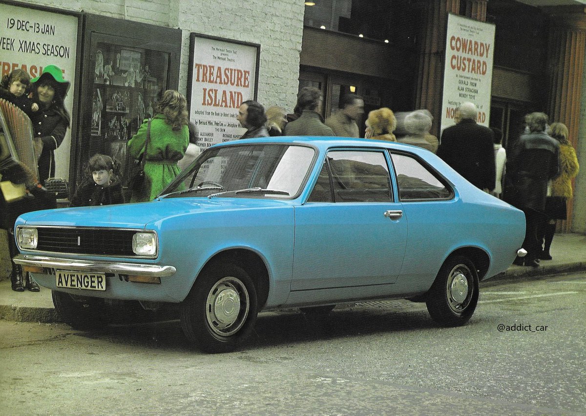 Culture shock: Random car brochure picture of the day. #Hillman