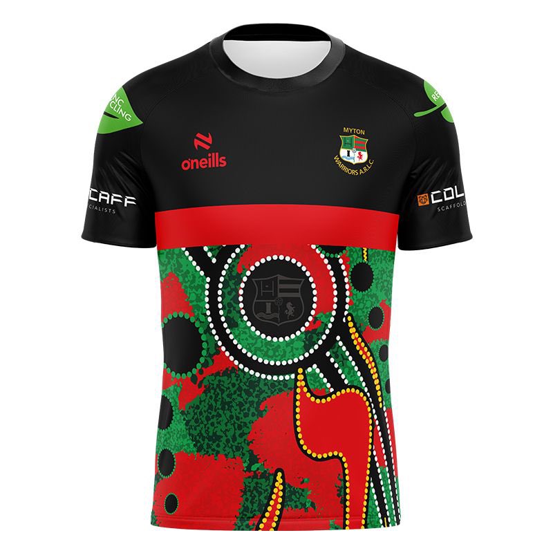 The new @MytonWarriors 2024 Club T-Shirt by @ONeills1918 is now available to purchase on our Club Webshop, link below👇 Don’t forgot 10% off your first order for new customers 👌🏉❤️💚 #UpTheWarriors #CommunityRL oneills.com/uk_en/myton-wa…