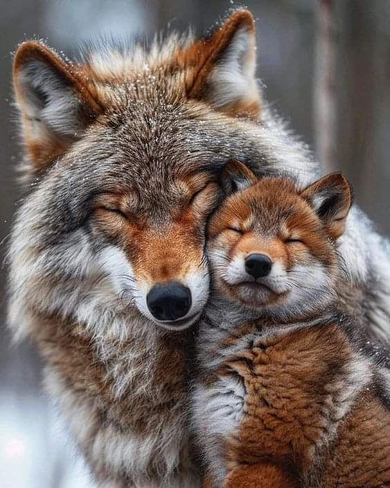 ❃❃❃ MOTHER'S LOVE ❤🦊❤
#nature #wildlifephotography #wildlife