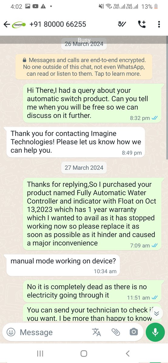 sarcastipeople's tweet photo. @amazonIN Order Number: 402-9718115-0982751
Thought #Amazon would honor 1-year warranty, but when item stopped working in 3 months, I contacted you. You told me to reach out to the seller, who ghosted when asked for replacement. Is this how trust is built now? #CustomerService#Disappointed https://t.co/0PNkWKkUKy