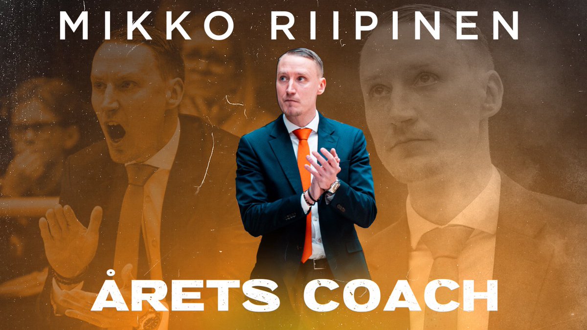 DolphinsBasket's tweet photo. 🔥 ÅRETS COACH! 🔥

För tredje gången vinner Norrköpingssonen Mikko Riipinen årets coach.

➡️ Läs mer: https://t.co/LUvR12c8xJ

#förNorrköping | #dolphinsbasket https://t.co/Xy9D1NEsdP