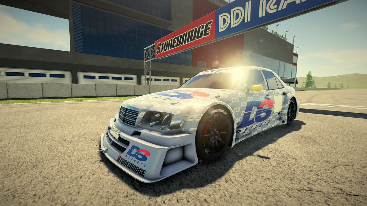 And it's done! You can wishlist DDI Touring Car Championship on Steam soon. #btcc #dtm #itc #jgtc #touringcar #sega #namco #indiedev #gamedev #arcadegame #racinggame #simracing