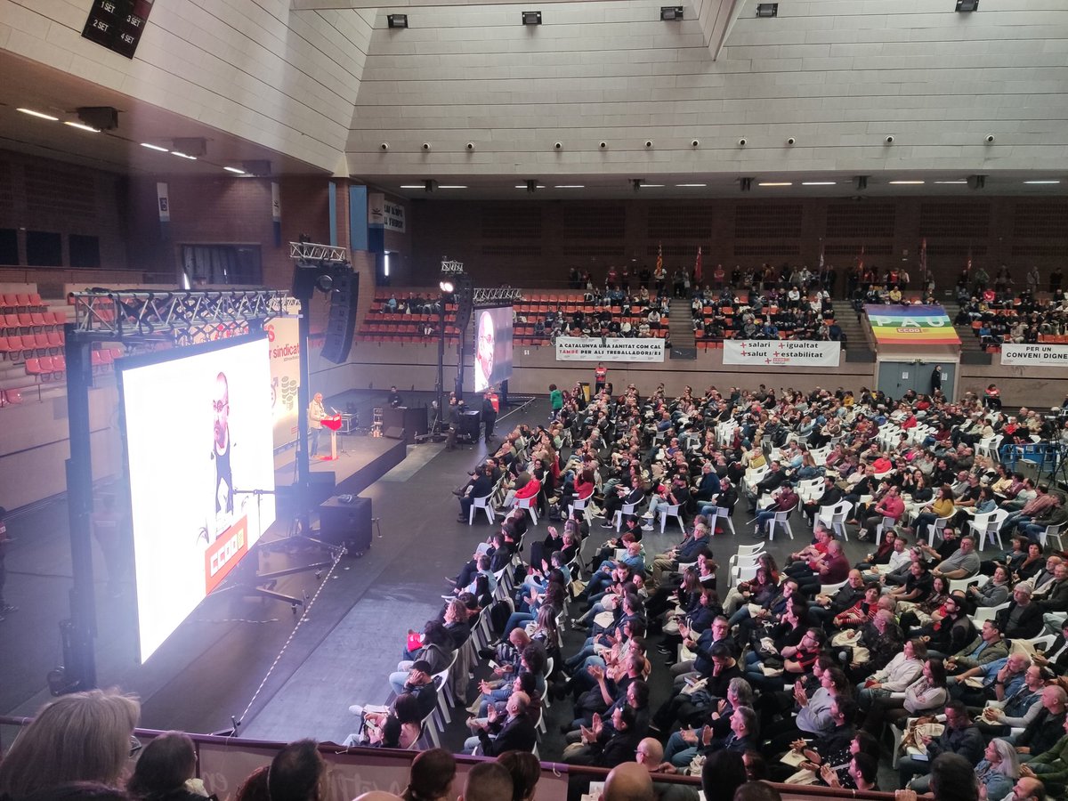 wellss77's tweet photo. Avui companys i companyes de les @CCOOLleida  som a la ASO (assemblea sindical oberta) a Barcelona,culminant un important procés participatiu col.lectiu del nostre sindicat. Intervenció del nostre secretari general @PachecoJpacheco https://t.co/aoFVqYKwxk