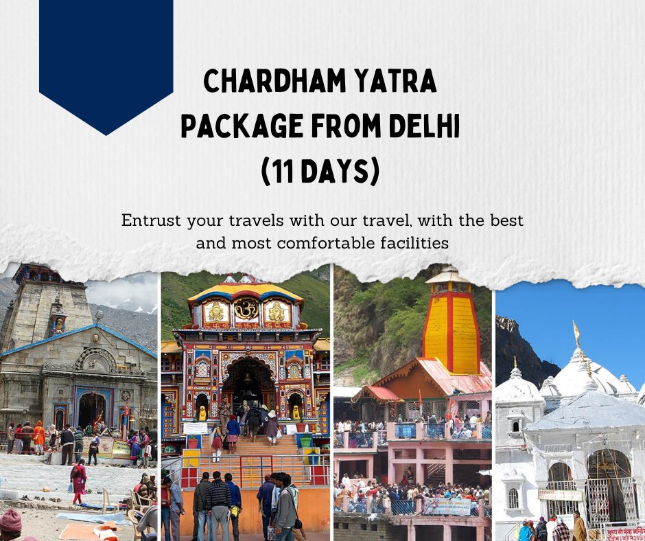 Chardham Yatra Package from Delhi 11 Days-allseasonsz.com/uttarakhand/ch…

#chardham #yatra #package #delhi #11days #chardhamyatra #haridwar #barkot #uttarkashi #guptkashi #badrinath #rudraprayag #uttarakhand #allseasonsz