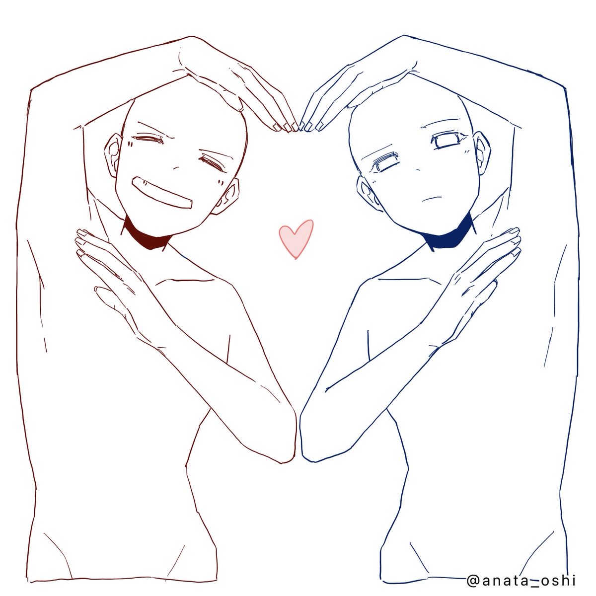 あなたの推しで描いてくれ@トレス素材 tweet media