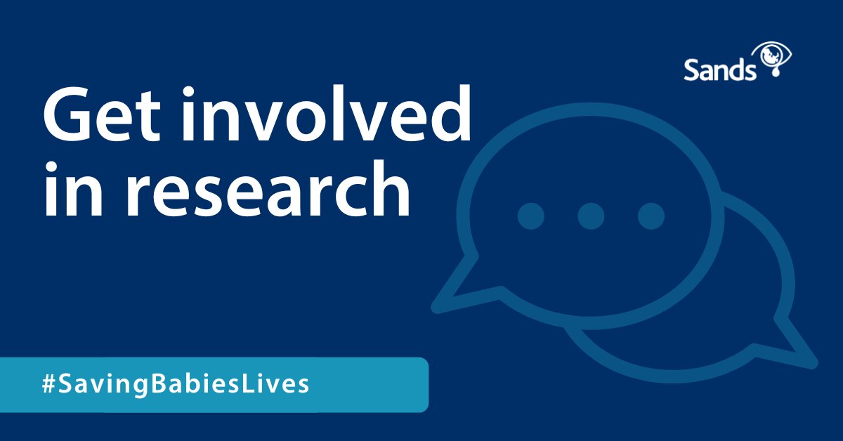 We are passionate about ensuring parents’ voices are included in research studies so that more lives can be saved. If you would like to get involved in research, our website is regularly updated with open studies. ➡️ sands.org.uk/get-involved-r… #BabyLoss #PregnancyLoss
