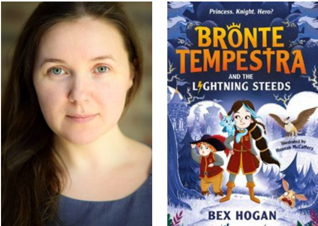 What inspired Bex Hogan to write a book about a girl who goes to knight school? Find out in this exclusive interview: readingzone.com/authors/bex-ho… Packed with adventure, friendship and following your dreams, #BronteTempestra is a new series for younger readers (7+), OUT NOW!