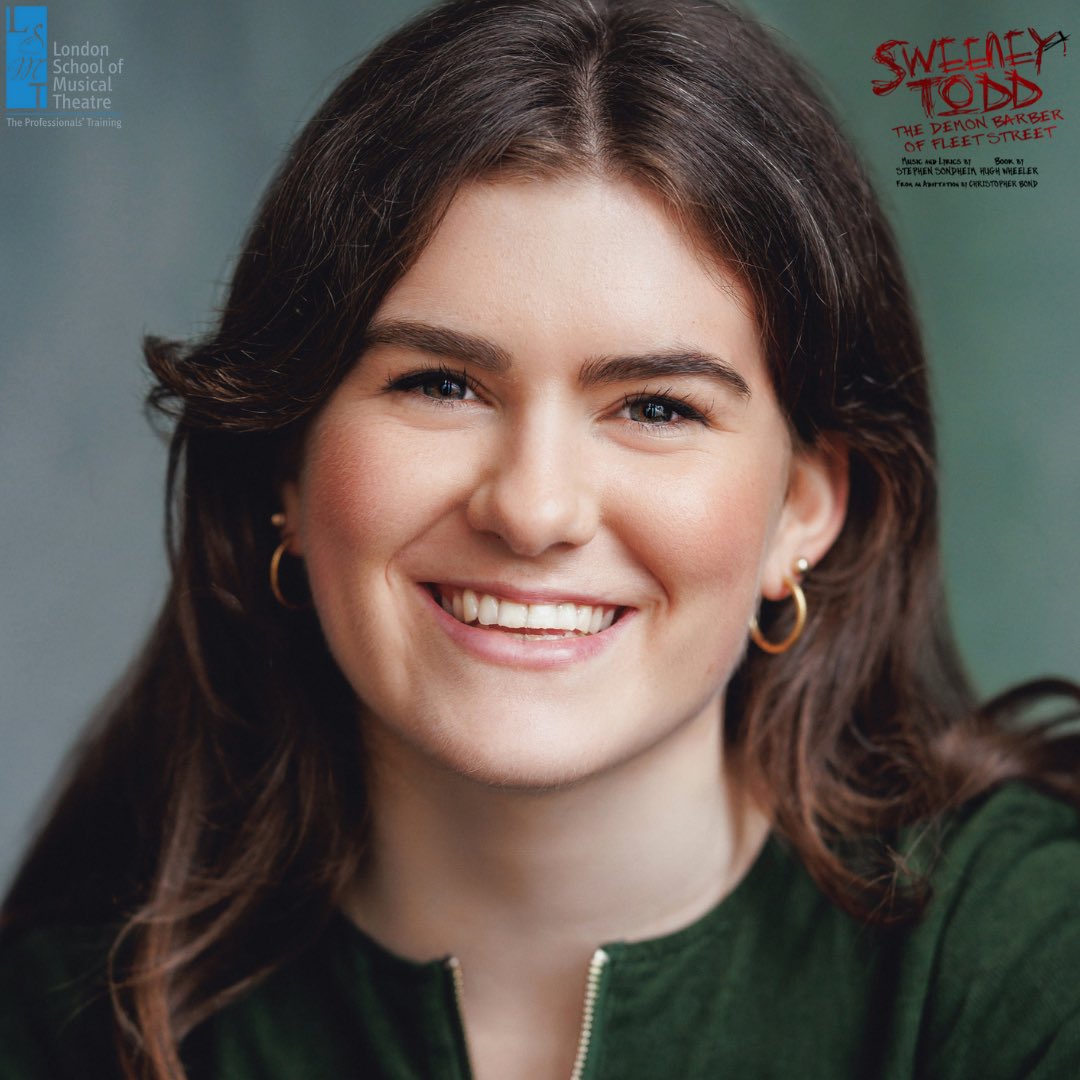 MEET THE CAST 🔪🥧 Next, we have Emma Bate who plays Mrs Lovett in the ‘Steak’ cast of LSMT’s Sweeney Todd. 🩸Sweeney Todd 📍 Bridewell Theatre 🗓️ 25th April - 3rd May 🎟️ lsmt.co.uk/tickets #sweeneytodd #lsmt #sondheim