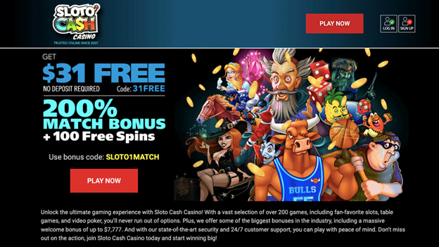 jobhunt_78's tweet photo. SlotoCash Casino - $31 Free Chip
SlotoCash Casino is an online casino that offers a wide variety of games, including over 200 slot games, table games, video poker.
https://t.co/8bctLFLeVx
#SlotoCash #OnlineCasino #FreeChip https://t.co/eBOg9DPIW4