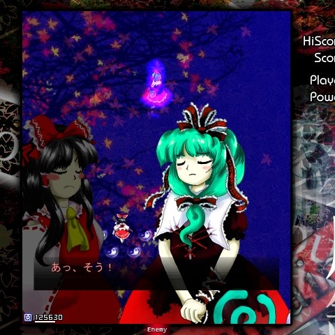 #東方風神録
やはり雛さんと言えばこの顔とこのセリフですよね😇