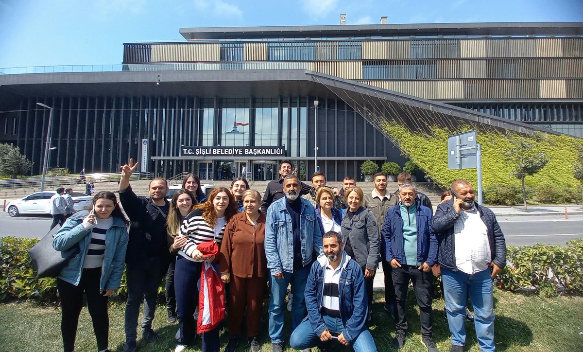 Şişli Belediyesi işçilerinin direnişi zaferle sonuçlandı! 🔥🔥🔥✊🏽✊🏽✊🏽🥁🥁🥁