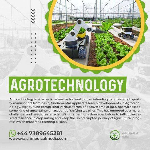 Attention agricultural enthusiasts and researchers! Exciting news! AgroTech Today is now accepting article submissions for our upcoming issues. For more info: rb.gy/dhn0k #Agrotech #CallForPapers #submissionswelcome #oriele