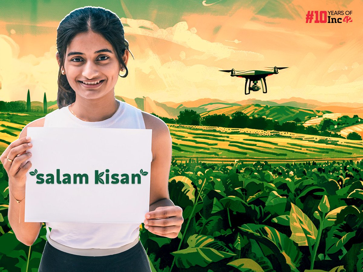 Salam Kisan, a Mumbai-based startup spearheaded by Dhanashri Mandhani, is a guiding light of hope of Indian Agriculture.

shorturl.at/ctzD3

#SalamKisan #AgricultureInnovation #EmpoweringFarmers #TechForAg #RuralDevelopment #DroneTechnology #FarmingRevolution