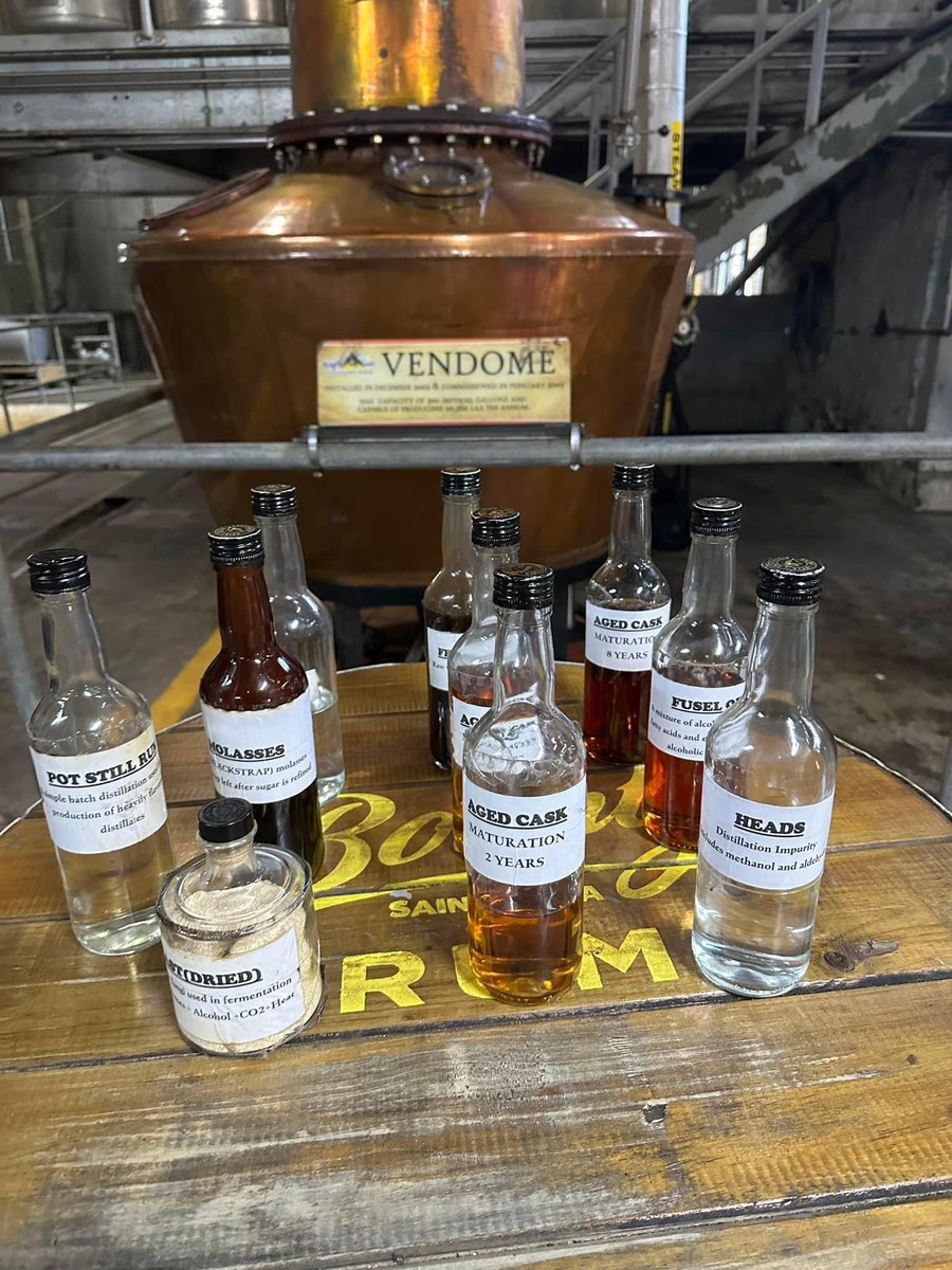 A big thank you to St Lucia Distillers for being such gracious hosts. Your insightful tour allowed us to better understand the process and passion that goes into making such exceptional rums🥃! 

#AlcoholSchool #ASConcise2024 #ASStLucia #Rum