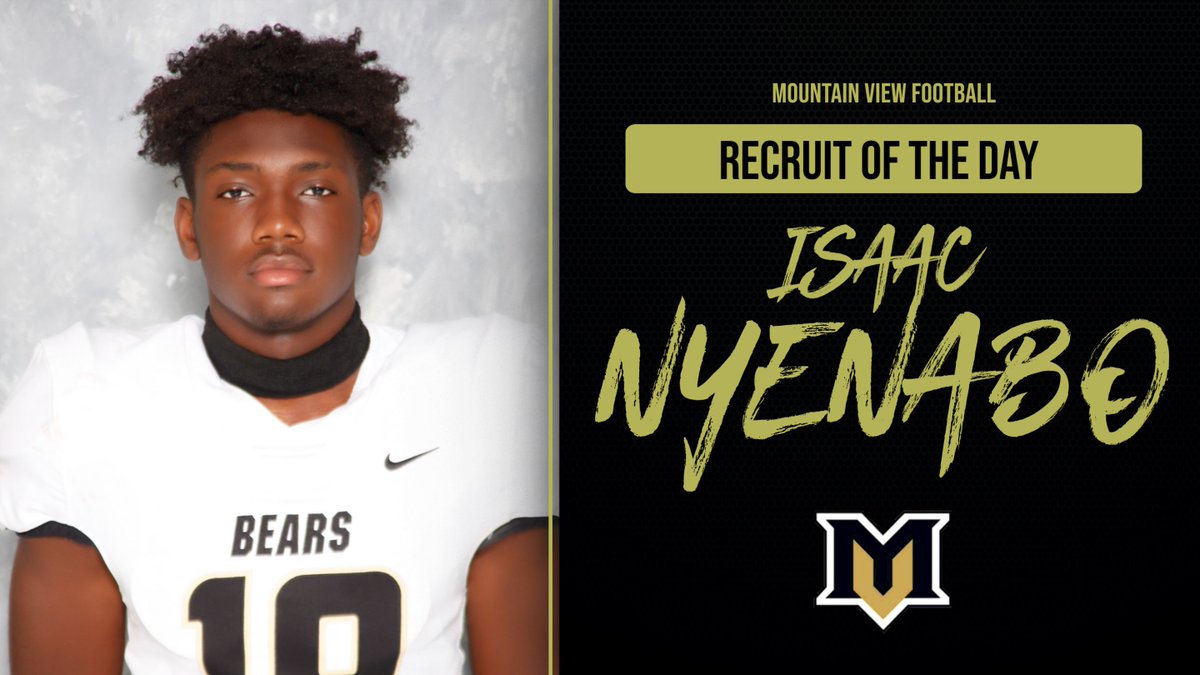 Out Recruit of the Day is Isaac Nyenabo! @Isaac_N30 is a DB with length, and TRUE SPEED (sub 10 sec. 100) in track). He has been working hard in tough circumstances to have many next level opportunities. Coaches, our Spring Practice begins on May 1. buff.ly/3U2tz55