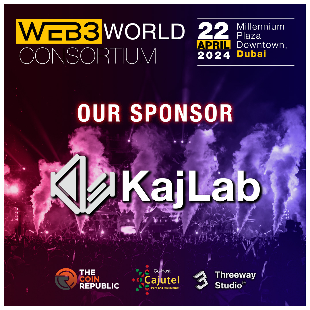 We are glad to announce @KaJLabs as our sponsor

#W3WC #tcrevent #W3WCDubai #Web3 #FutureofTechnology #Dubai #dubaievent #web3event