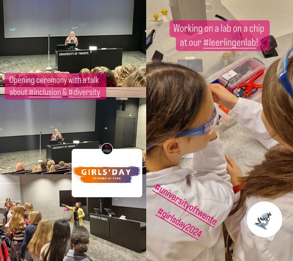 Today it's Girl's Day at @UTwente! 
Girls from different schools in the region have to come to the UT to learn all about science and technology. 
One of the things they will be learning about is the research done at the Quantum Nanotechnology (QUANT) centre!
#GirlsDay2024 @VHTOnl