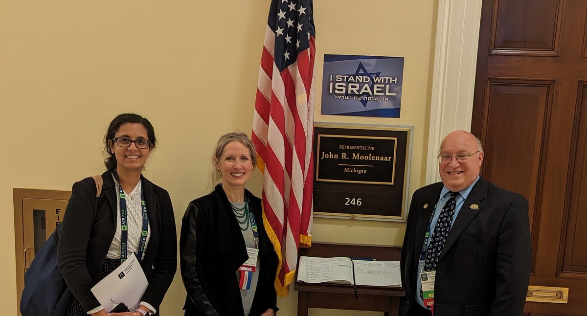 Thanks to @RepMoolenaar, not only for attending the @MichStateMedSoc meeting, but also for speaking with @michiganradiol1 this week in DC.  We appreciate your leadership and your support of Michigan physicians and patients. 
#RADvocacy #ACR2024 #ACRHillDay24 @ACRRAN @RadiologyACR
