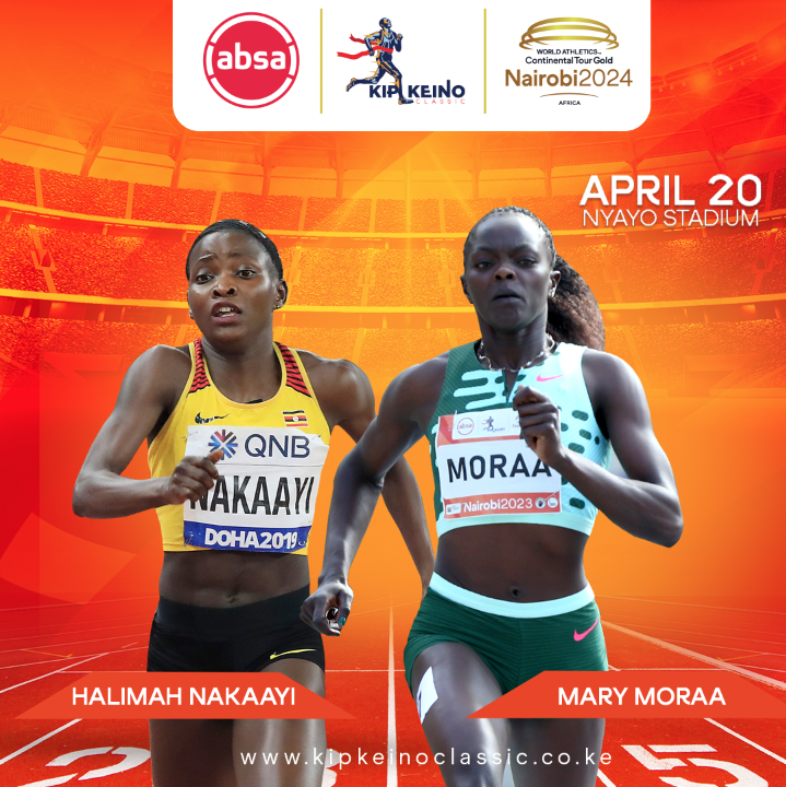 It is going to be a fast one, who wants it all? Who do you think will win the 800m Women? 

• MORAA Mary - KEN
• NAKAAYI Halima - UGA

  #AbsaKipkeinoClassic2024 #TwendeNyayoStadium #TujazeNyayo