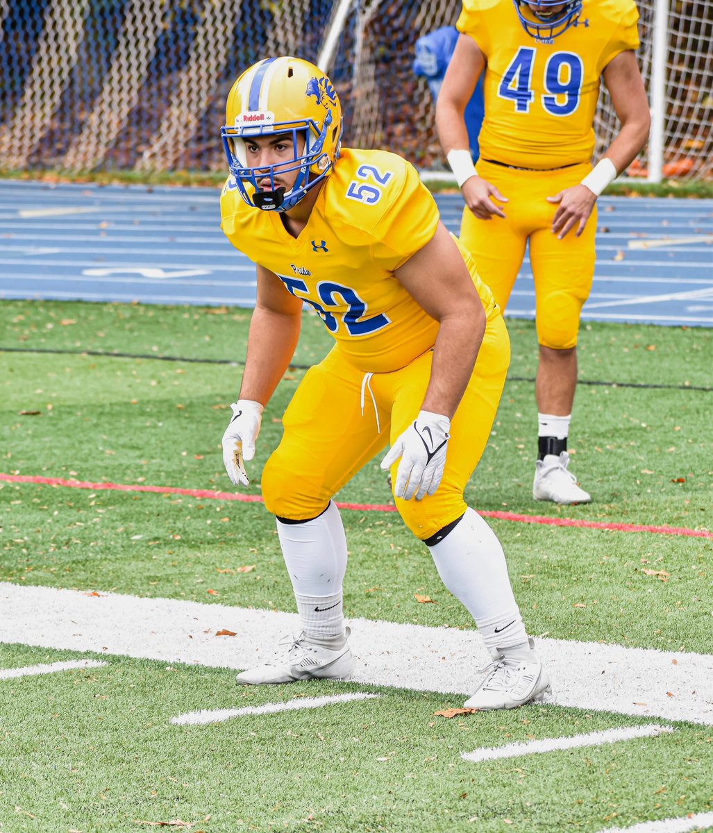 Our next falcon alumni we would like to shout out is @Rpena51jr Pena is currently playing defensive line at @Widener_FB ! He is finishing up his freshman year and we’re expecting him to be ready to make plays in the Fall! #OnceAFalconAlwaysAFalcon