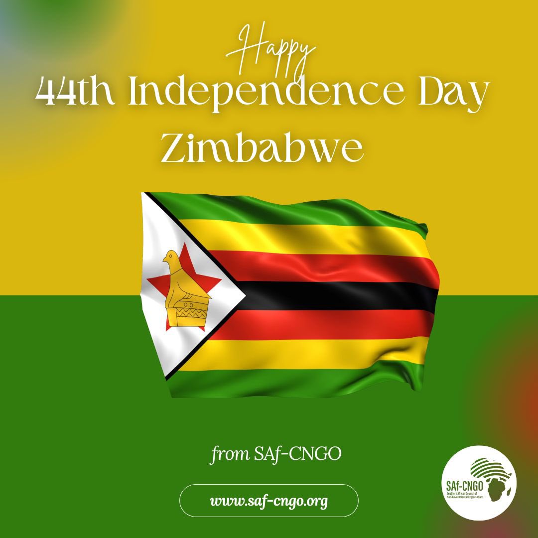 SAf_CNGO's tweet photo. #HappyIndependenceDay #ZimbabweIndependenceDay https://t.co/liuFFmm3FZ