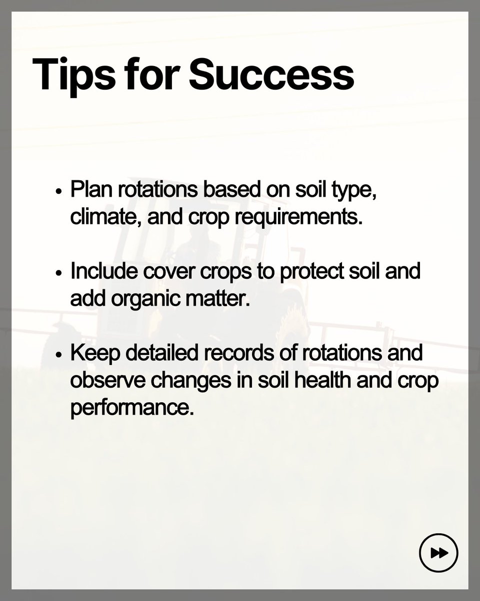 Discover the Impact of Understanding #CropRotation: 

Enhancing #SoilHealth and Maximising Yields for #SustainableFarming Practices.