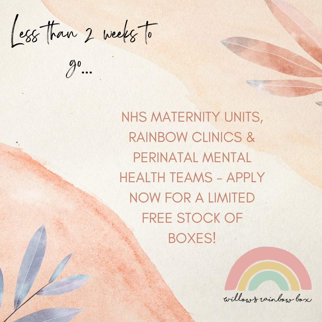 Limited stock of 50 free boxes supporting families going through pregnancy after loss - to 2 units in England. Application form: forms.gle/oxXbFJGfBYQA8k… Supporting document: docs.google.com/document/d/10_…
