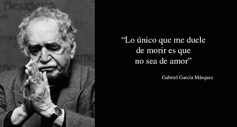 #GabrielGarcíaMárquez #efemérides #pollsforsouls #+LIBROS+LIBRES
#morirdeamor