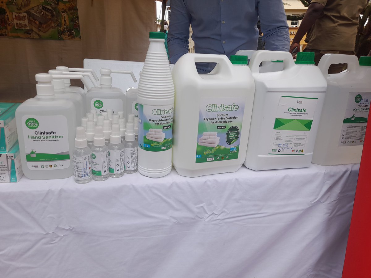 Joint Health Care (JHC) (@jhc_ug) on Twitter photo His Grace Archbishop Paul Ssemwogerere of Kampala Diocese visiting our Joint Health Care stall at the Nsambya Hospital Open Day.
JHC Products Available;
- Clinisafe Hand Sanitizer
- Clinisafe Liquid Detergent
- Clinisafe Bleach
Order through with our distributor <a href="/JMSUganda/">Joint Medical Store</a> His Grace Archbishop Paul Ssemwogerere of Kampala Diocese visiting our Joint Health Care stall at the Nsambya Hospital Open Day.
JHC Products Available;
- Clinisafe Hand Sanitizer
- Clinisafe Liquid Detergent
- Clinisafe Bleach
Order through with our distributor <a href="/JMSUganda/">Joint Medical Store</a>