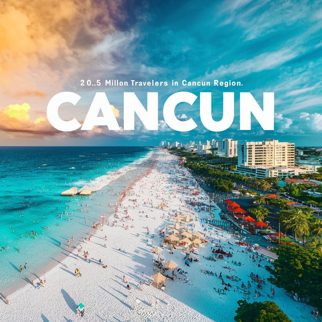 Did you know over 20 million people visit Cancun every year and it is like human Tetris! 😂 Seriously, you need a snorkel just to breathe! 🤿
 #EscapeTheCrowds #HiddenGems #YucatanAdventure