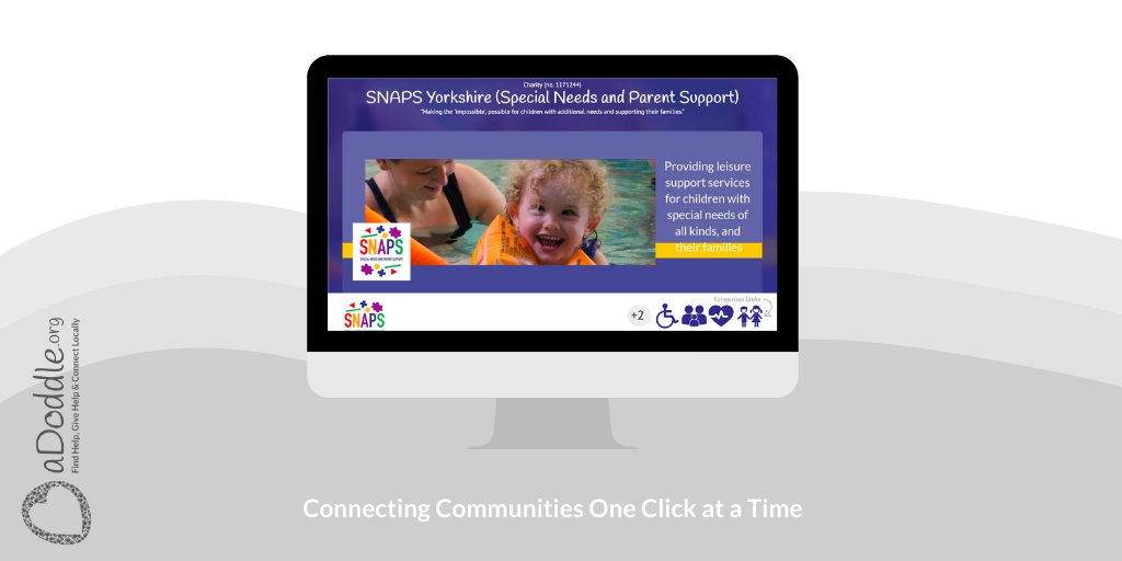 Have you heard of @SNAPS_Leeds? they are a charity that provides #Physiotherapy and activities for children with additional needs and support for the whole family. Find out more: adoddle.org/projects/3220/… #PeopleHelpingPeople #BetterTogether