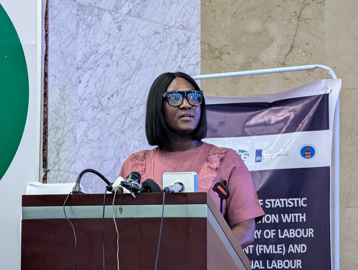 Agatha_ACLAWA's tweet photo. "I am delighted to be part of this launch of the National Child Labour and forced labour survey reports. After 22 years, Nigeria will eventually be able to present the state of child labour accurately and comprehensively in the country. https://t.co/04FqL5Zk16
