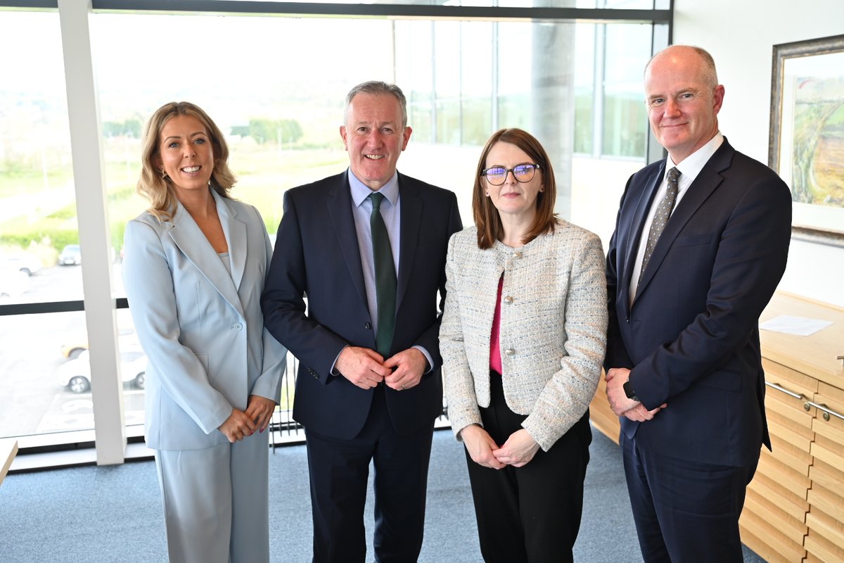 .@Economy_NI Minister @ConorMurphySF and @dptfinance Minister @CArchibald_SF met with representatives of the Construction Employers Federation to discuss the upcoming Budget, skills, social value, procurement and a number of challenges facing the construction industry.