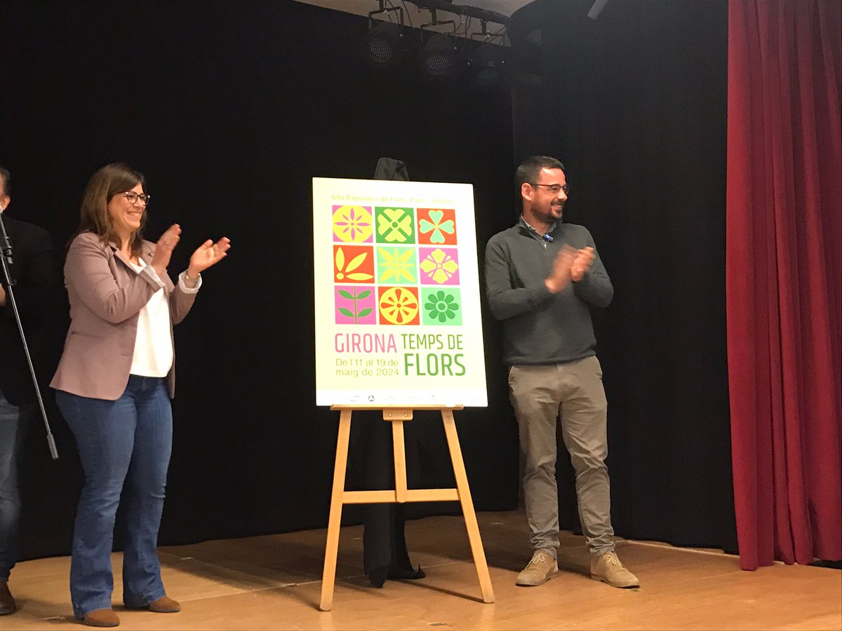 🔴 Girona viurà un #TempsDeFlors amb plantes que pràcticament no necessiten reg, segons avança a @CatalunyaRadio la regidora @GemmaGeis 

➡️ Aquest migdia han presentat el cartell, que ha fet l'estudiant de l' @INSSobreques Ruth Remus.

📻 catradio.cat/catinfo