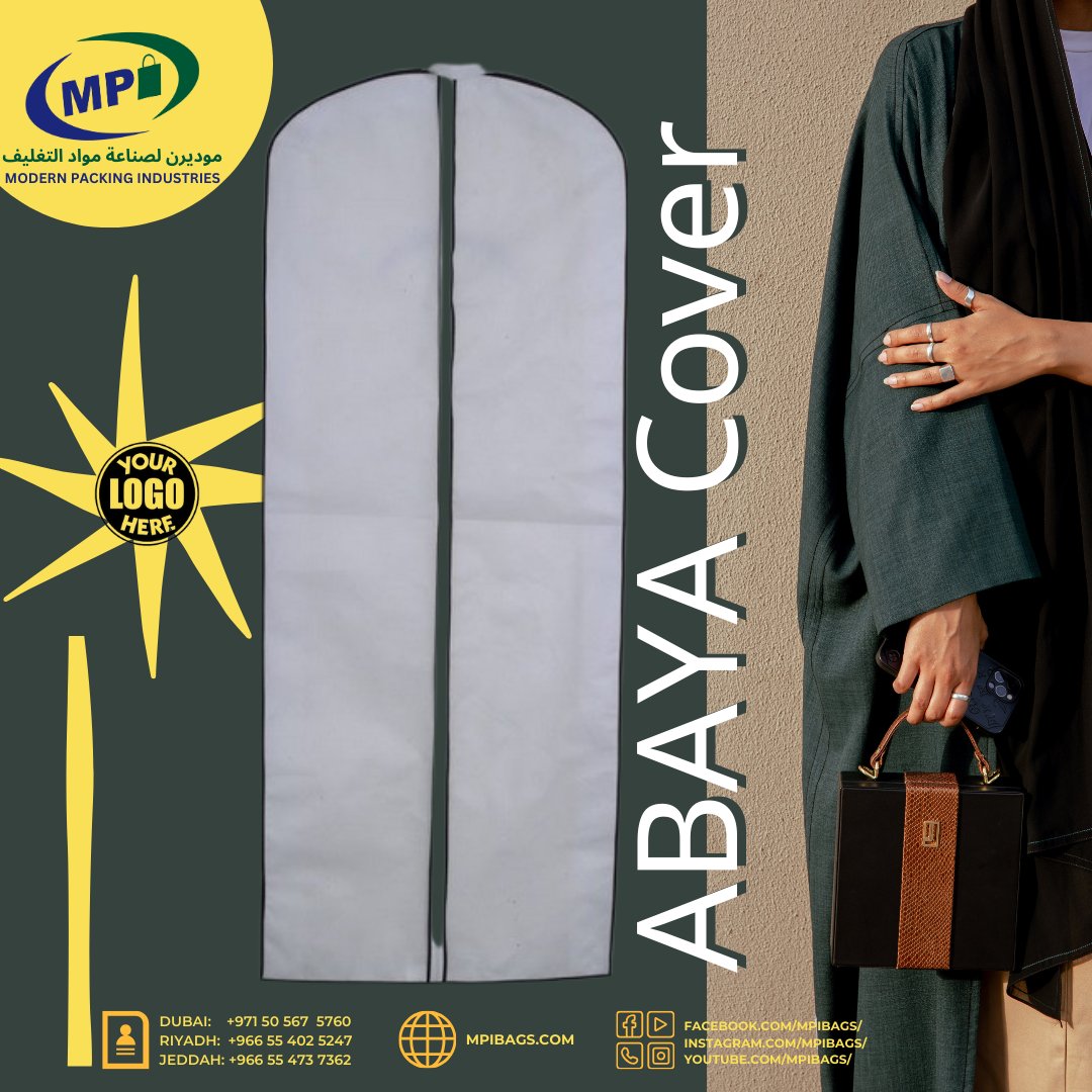 Keep your abayas in pristine condition with our premium non-woven abaya covers!
Order Now: mpibags.com/product/abaya-…
Dubai:  wa.me/971505675760
Riyadh: wa.me/966554025247
Jeddah: wa.me/966554737362
#AbayaCare #NonWoven #GCC #FashionProtection #ClothingCare #abaycover