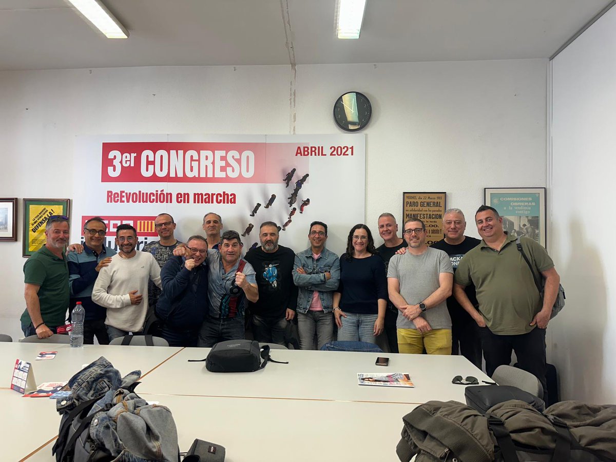 🗣️ Las secciones sindicales de CCOO Danone de las plantas de Valencia, Madrid y Barcelona se reunen tras el ERE presentado en la planta de Parets, (Barcelona). Las secciones rechazan el ERE y trasladan su apoyo a la plantilla de Parets q decidan cambiarse de centro.