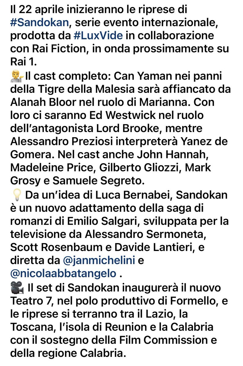 Are you ready? 
Repost #LuxVide
#CanYaman
#AlanahBloor
#Sandokan
#OnlyCanYamanTeamItaly  ⬇️