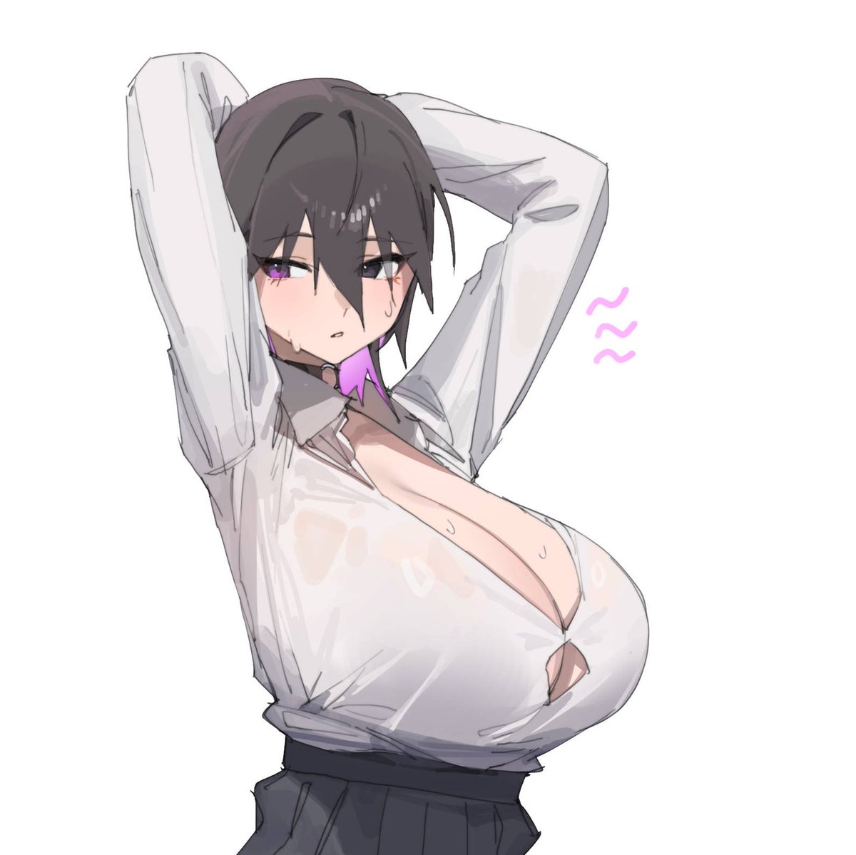 「#ocToo hot 」|Newbie_132のイラスト