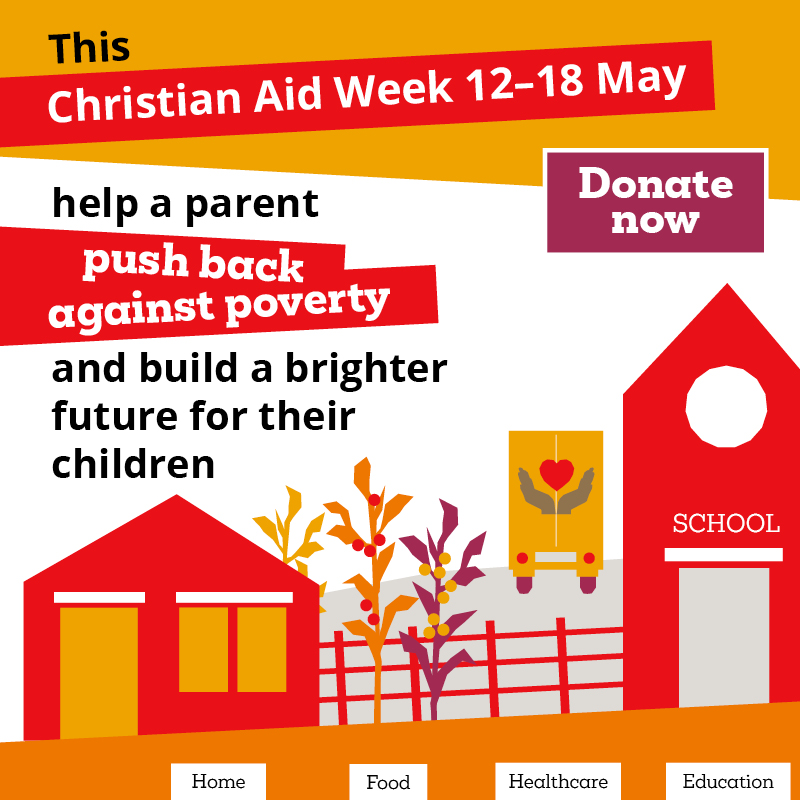 christian_aid's tweet photo. Poverty pushes families to the brink of survival. But together we can push back harder this Christian Aid Week. Give £10 now.