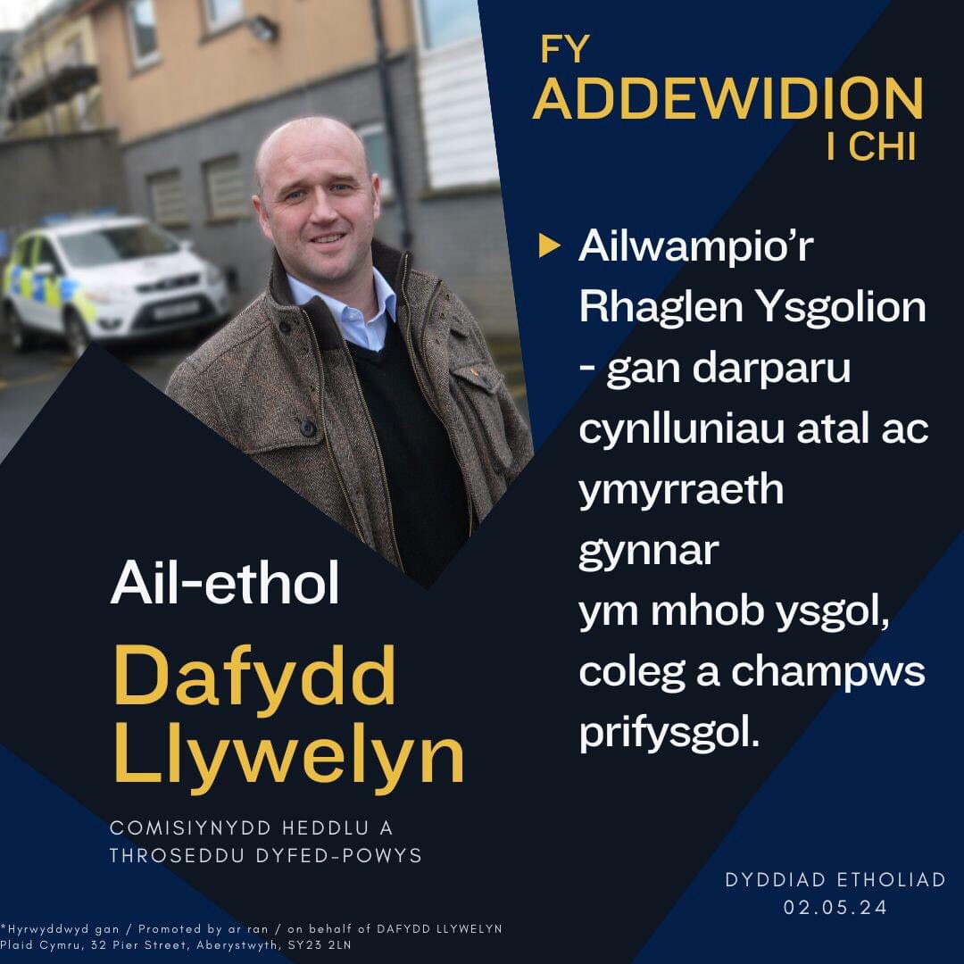 Ar ol toriadau gan Llywodraeth Cymru dwi’n gwneud addewid i ailwampio’r Rhaglen Ysgolion os yn cael fy ail ethol.