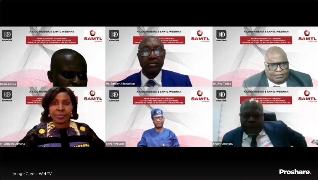 CIoD Nigeria Webinar: Corporate Directors Chart New Course for Businesses in Times of Uncertainty 🔗 proshare.co/articles/ciod-… #thrivingbusiness #ciodnigeria