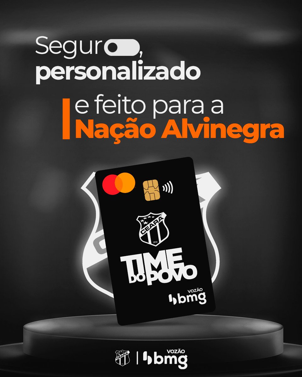 VozaoBmg's tweet photo. Com o #VozãoBmg é assim!

O Banco Oficial do Vozão te proporciona muitas vantagens, segurança e representa o amor pelo Ceará!

Acesse o link e faça parte deste time.

➡️ https://t.co/BnxatXfSXB https://t.co/GWnNV7mHwR