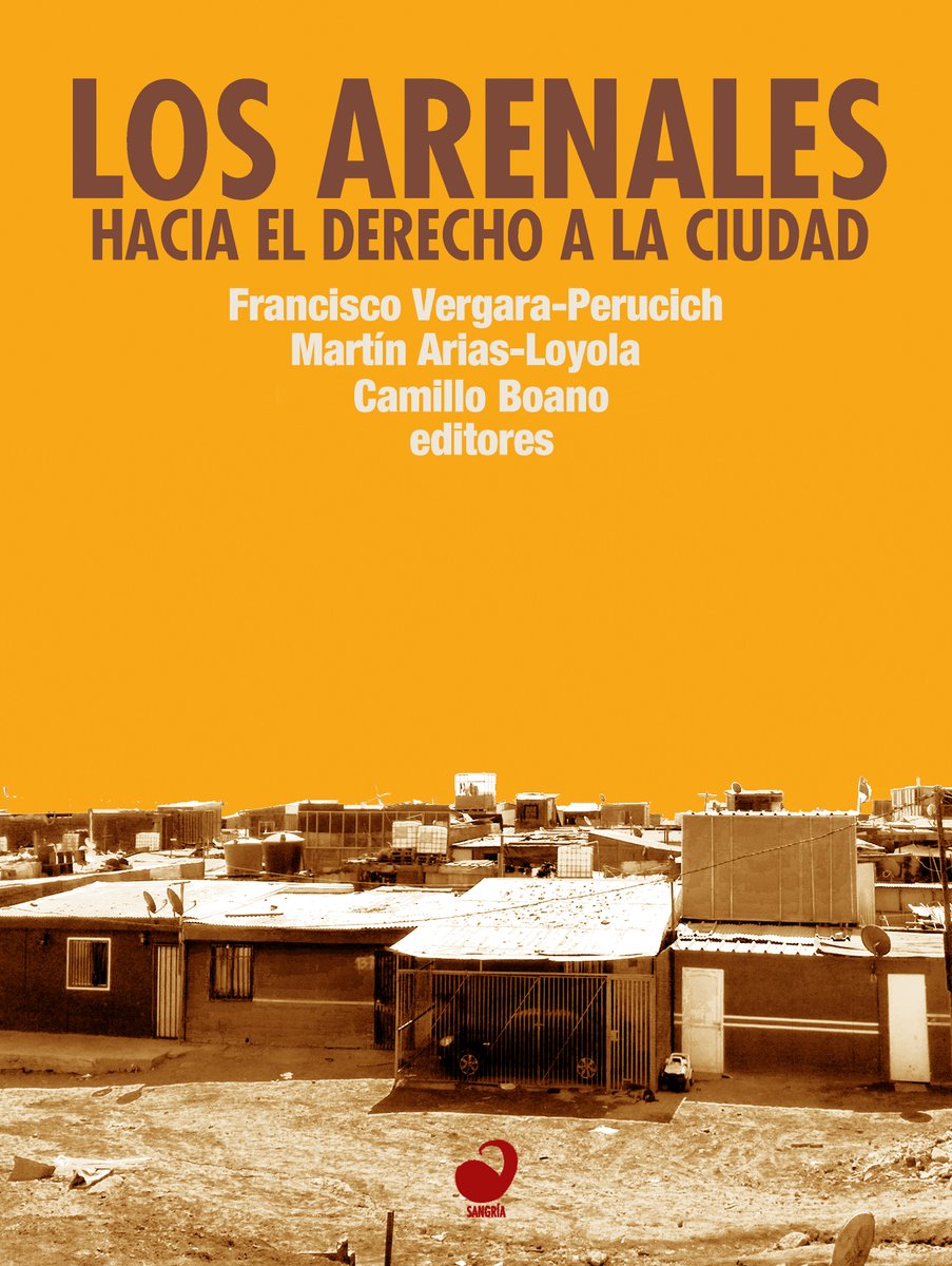Próximo miércoles 24 de abril a las 13.30 hrs tendremos la presentación del libro "LOS ARENALES: HACIA EL DERECHO A LA CIUDAD". sangriaeditora.com/archives/2281

El evento se realizará a las 13.30 hrs en Antonio Varas 929, Providencia (Universidad de Las Américas) en la sala J510.